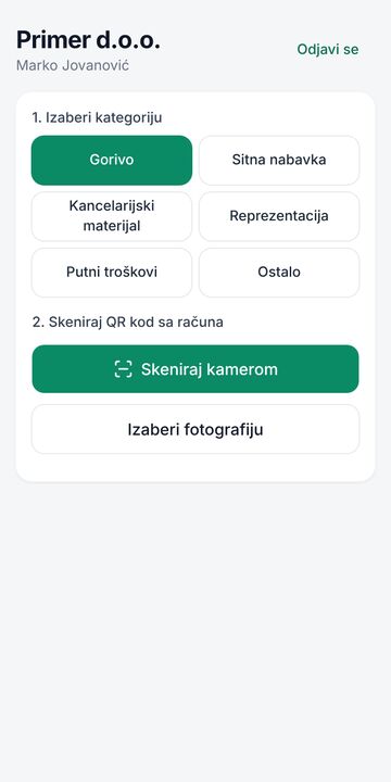 Izaberi kategoriju